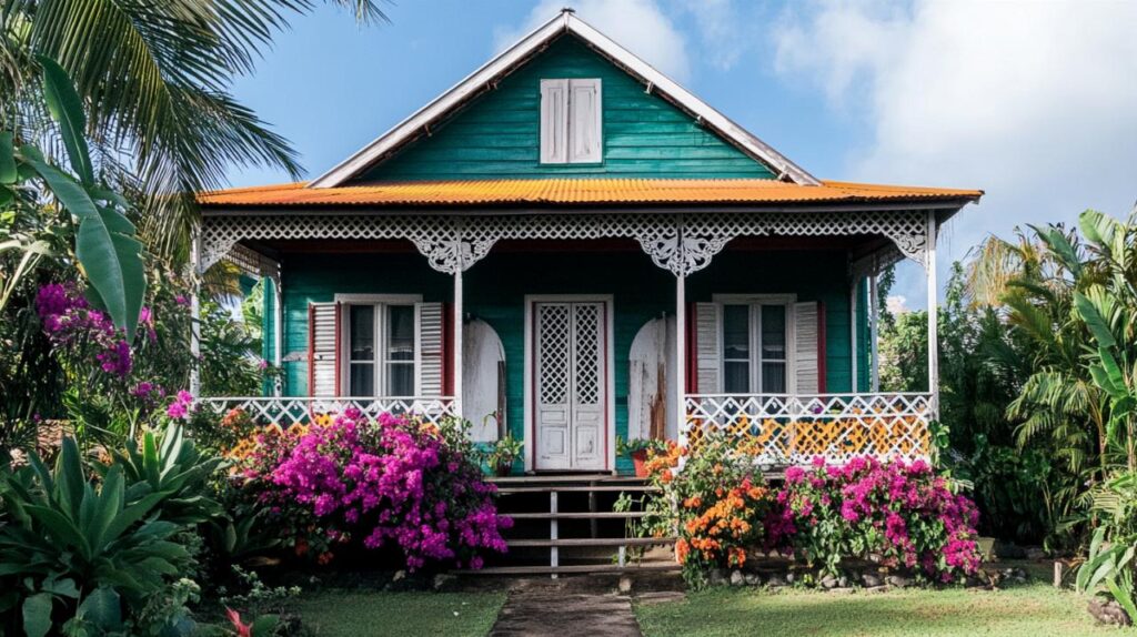 Las casas criollas en Reunión: entre varangues, lambrequines y historia insular